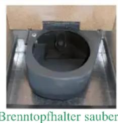 FERROLI Lira - Reinigung des Brenntopfes - 3