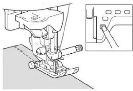 BABY LOCK Ellageo Plus BLL2 - Press to select the pivot setting. - 3