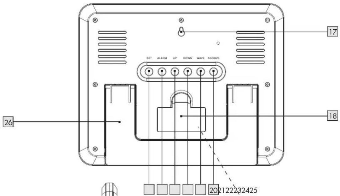 AURIOL Z30237B - LCD-RADIOWEKKER - 4