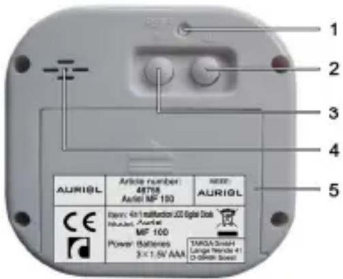 AURIOL MF 100 - Bediening - 1