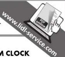 AURIOL 4LD3905 - RADIO CONTROLLED ALARM CLOCK - 1