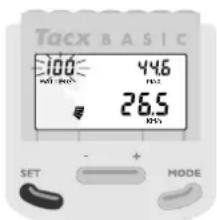 Tacx Basic Ergotrainer T1670 - Fonction SET sous WATT prg (Puissance programmée) - 4