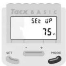 Tacx Basic Ergotrainer T1670 - Setting 24-hour clock - 4