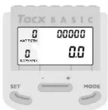 Tacx Basic Ergotrainer T1670 - Regolazione dell'orologio 24 ore - 1