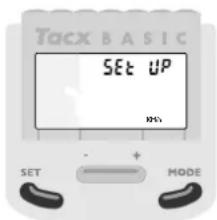 Tacx Basic Ergotrainer T1670 - Réglage de l'horloge 24 heures - 2