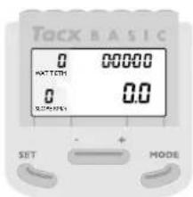 Tacx Basic Ergotrainer T1670 - Setting 24-hour clock - 1
