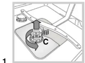 HOTPOINT LST 216 AHA - Cleaning the filters - 1