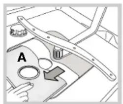 HOTPOINT LST 216 AHA - Limpiar los filtros - 3
