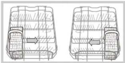 HOTPOINT LST 216 AHA - Inlaadvoirbeelden bestekkorf - 1