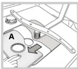 HOTPOINT LST 216 AHA - Limpar os filtros - 3