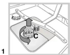 HOTPOINT LST 216 AHA - Limpiar los filtros - 1