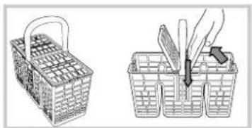 HOTPOINT LST 216 AHA - Cestino delle posate - 1