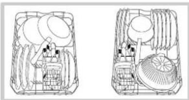 HOTPOINT LST 216 AHA - Voorbeelden van het inladen van het onderrek - 1