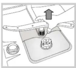HOTPOINT LST 216 AHA - Pulire gli irroratori - 2