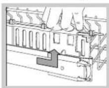 HOTPOINT LST 216 AHA - Heben oder senken Sie den Korb niemals nur an einer Seite. - 2