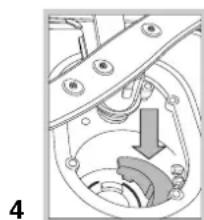 HOTPOINT LST 216 AHA - Reinigung der Filtersiebe - 4
