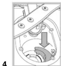 HOTPOINT LST 216 AHA - Pulire i filtri - 4