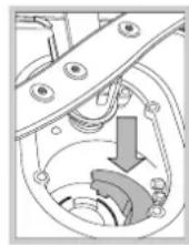 HOTPOINT LST 216 AHA - Reinigen van de sproeiarmen - 4