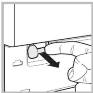 HOTPOINT AQM8D 49 U - Apertura manual de la puerta - 2