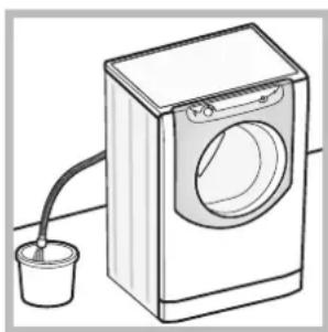 HOTPOINT AQM8D 49 U - Handmatige opening van het deurtje - 1
