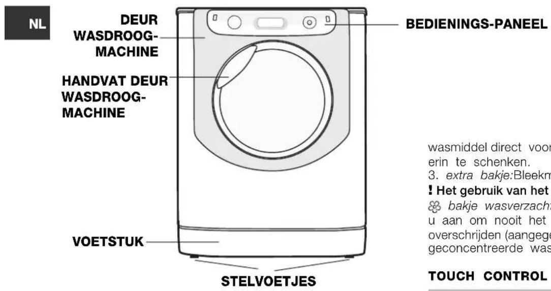 HOTPOINT AQM8D 49 U - Wasdroogmachine - 1