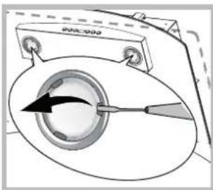 INDESIT IHF 9.5 A M IX - Sostituzione delle lampade - 1
