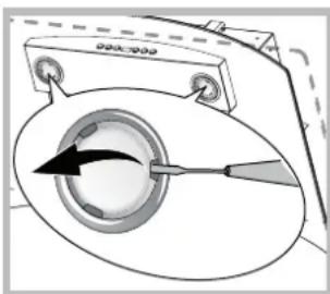 INDESIT IHF 9.5 A M IX - Remplacement des ampoules - 1
