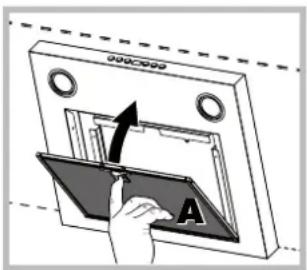 INDESIT IHF 9.5 A M IX - Manutenção dos filtros de gorduras (A) - 1