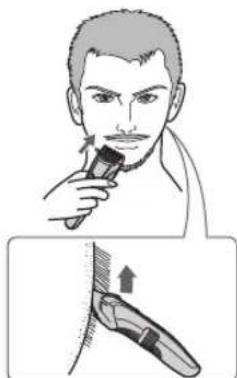 PANASONIC ERGB70 - Ajustar o complemento da barba - 2