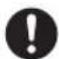 PANASONIC ERGB70 - WARNING - 1