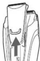 PANASONIC ERGB70 - Using the precision trimmer ER-GB80/ER-GB70 - 1