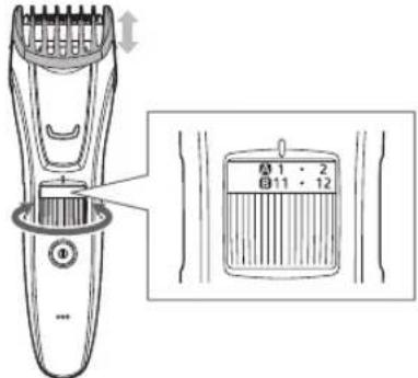 PANASONIC ERGB70 - Montez le sabot sur le corps principal de l'appareil jusqu'à ce qu'il s'enclenche. - 1