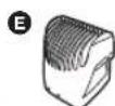 PANASONIC ERGB70 - Parts identification - 3