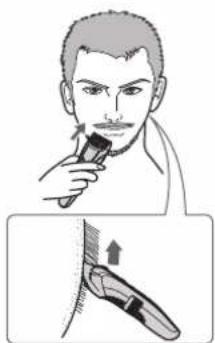 PANASONIC ERGB60 - Adjusting the beard length - 2