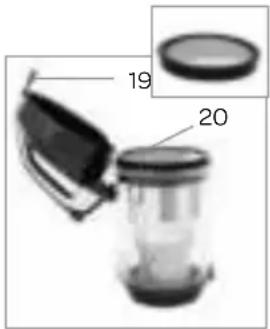 INVENTUM ST207RCA - CLEANING THE CYCLONE FILTER - 1