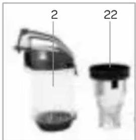 INVENTUM ST207RCA - CLEANING THE CYCLONE SYSTEM AND THE DUST COLLECTOR - 1