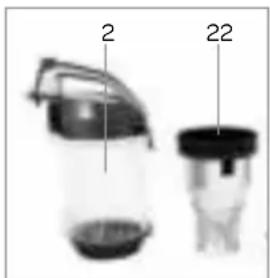 INVENTUM ST207RCA - REINIGEN VAN DE CYCLOONSYSTEEM EN DE STOFOPVANGBAK - 1