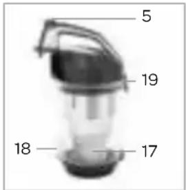 INVENTUM ST207RCA - VIDER LE RÉSERVOIR À POUSSIÈRE - 1