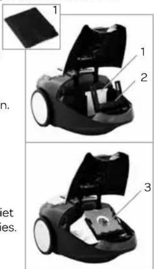 INVENTUM ST154RZA - DE STOFZAK EN HET MOTORFILTER VERVANGEN - 1