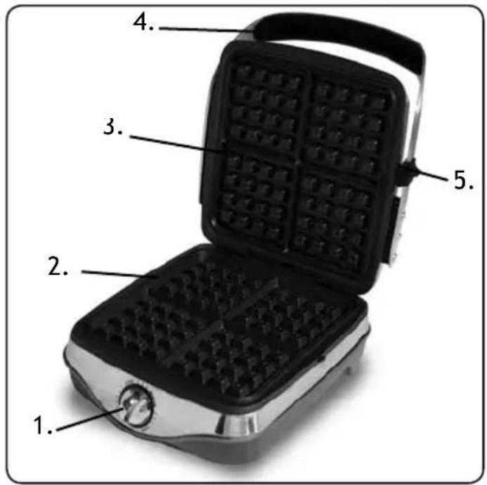 INVENTUM WM600 Wafelijzer - FRANÇAIS - 1