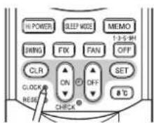 TOSHIBA RAS16SKVPND - Justieren der Uhr - 3
