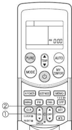 TOSHIBA RAS16SKVPND - ②Кнопка SET - 2