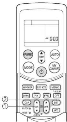TOSHIBA RAS12SKVPND - ⑬ Hukommelsesknap (MEMO) - 1