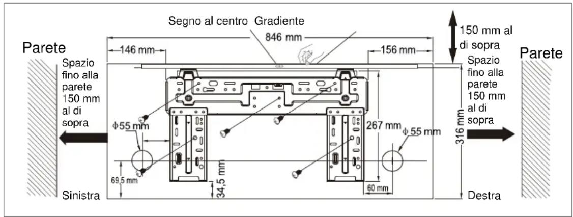 ELECTROLUX EXI18HL1W - Piastra di fissaggio Tipo A - 1
