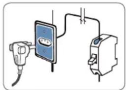 ELECTROLUX EXI22HD1W - Normas de seguridad electricas antes de iniciaar la instalacion: - 1