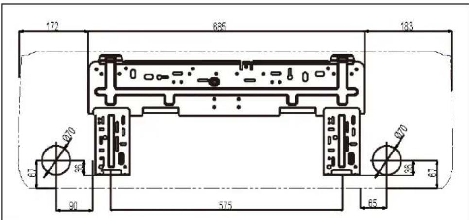 ELECTROLUX EXI22HD1W - Mounting Plate Type D - 1