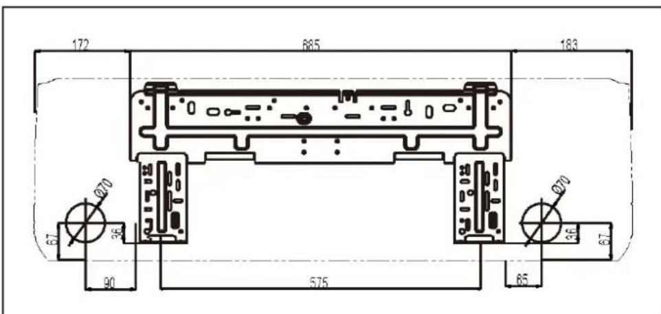 ELECTROLUX EXI22HD1W - Paso 2: Desagüe de condensado exterior (solo para modelo con bomba de calor) - 5