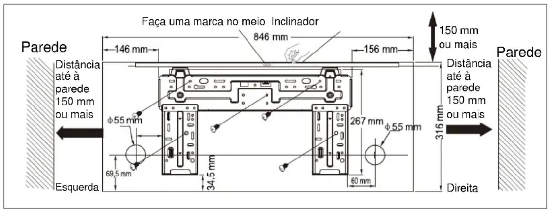 ELECTROLUX EXI09HL1W - Placa de montagem Tipo A - 1