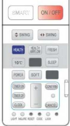 HAIER AS12SH1ERA - Betriebsart GESUNDHEIT - 2