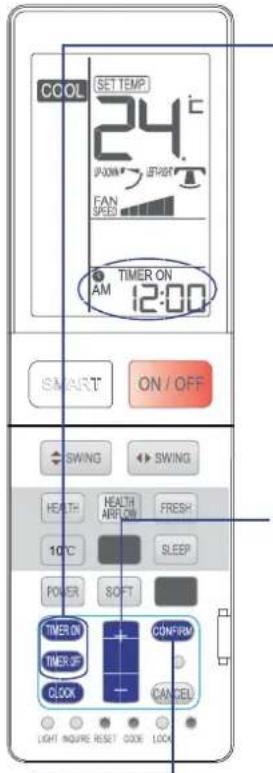 HAIER AS12SB1HRA - Betriebsart TIMER - 1